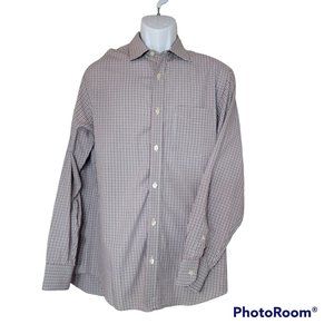 Banana Repuplic Slim Fit Men's Size L (16-16 1/2) Button Up EUC